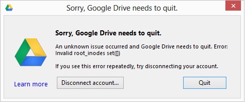 Google Drive Not Working